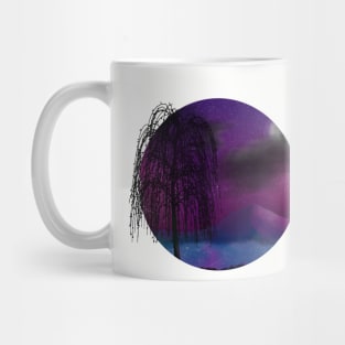 Weeping willow painting Mug